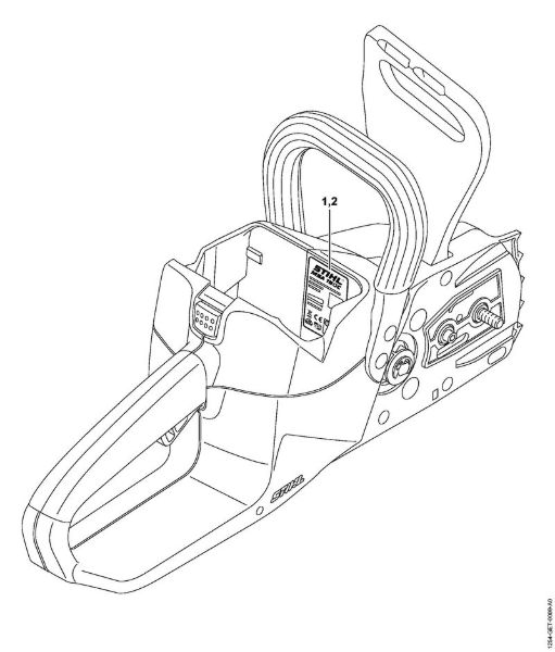 Motosierras de baterí­a (MSA) MSA 120 C-B Níºmero de máquinaÂ  de la marca Stihl